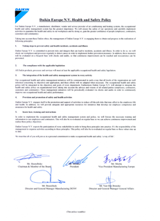 Safety and Health Policy Daikin Europe NV.pdf Safety and Health Policy Daikin Europe NV.pdf